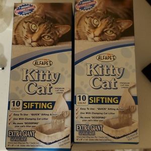 Kitty litter disposable liners
